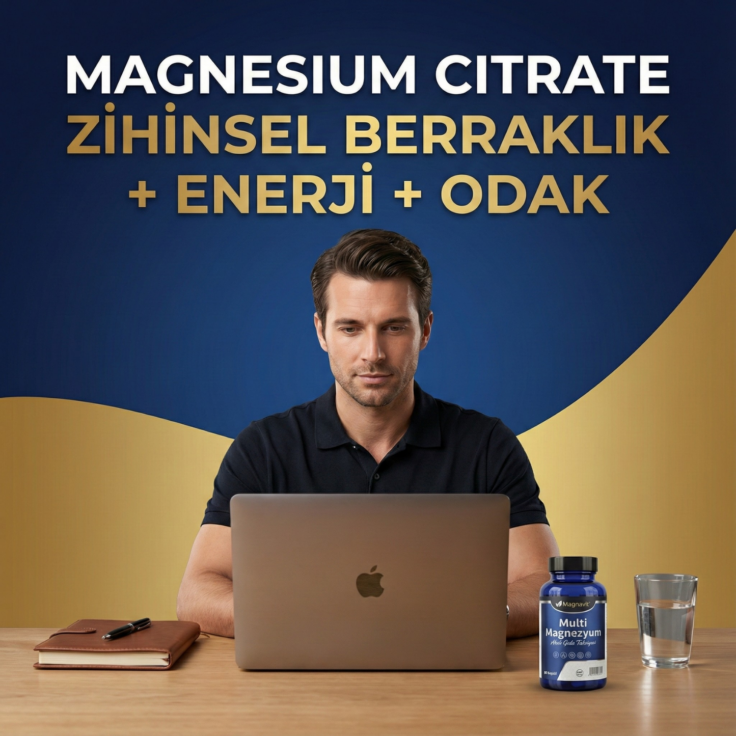 Magnavit™ Akıllı Gıda Takviyesi - 5x Çoklu Magnezyum