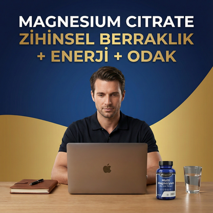 Magnavit™ Akıllı Gıda Takviyesi - 5x Çoklu Magnezyum