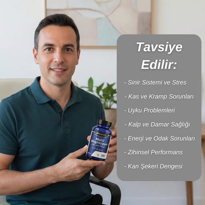 Magnavit™ Akıllı Gıda Takviyesi - 5x Çoklu Magnezyum