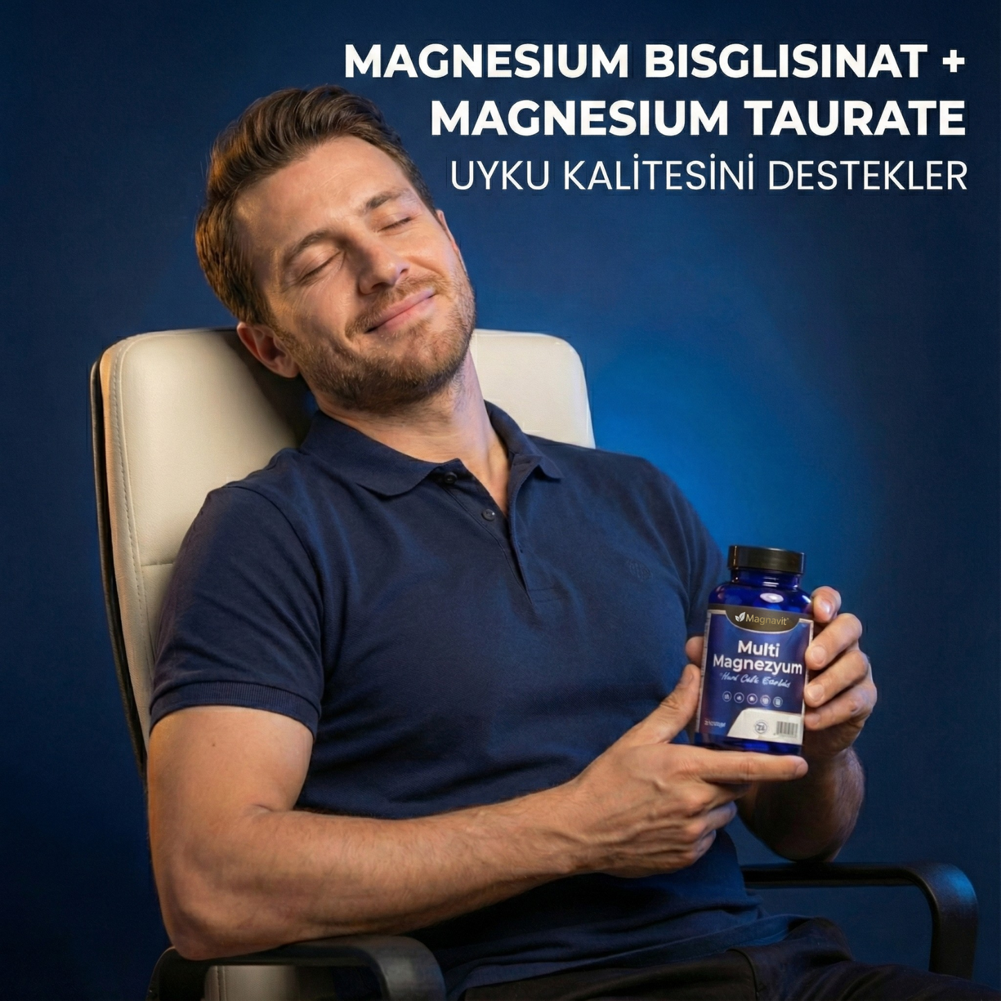 Magnavit™ Akıllı Gıda Takviyesi - 5x Çoklu Magnezyum