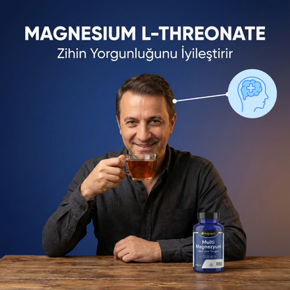 Magnavit™ Akıllı Gıda Takviyesi - 5x Çoklu Magnezyum
