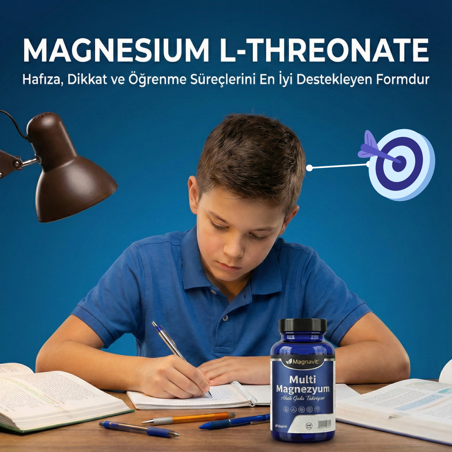 Magnavit™ Akıllı Gıda Takviyesi - 5x Çoklu Magnezyum